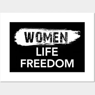 Women Life Freedom Posters and Art